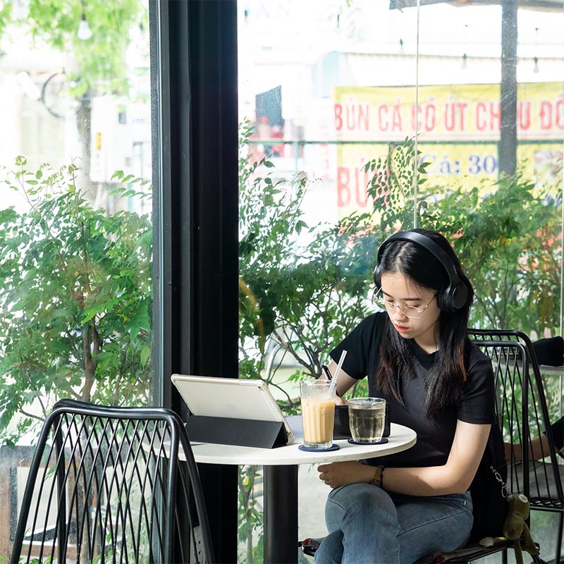 Du khách ngồi ở bất kỳ vị trí nào trong quán cà phê đẹp ở Tây Ninh đều có được những bức ảnh đẹp