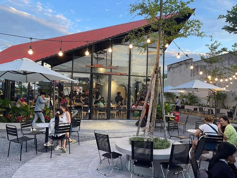 Quán Jeju Coffee Vietnam - Quán cafe view đẹp Tây Ninh có cả không gian ngoài trời