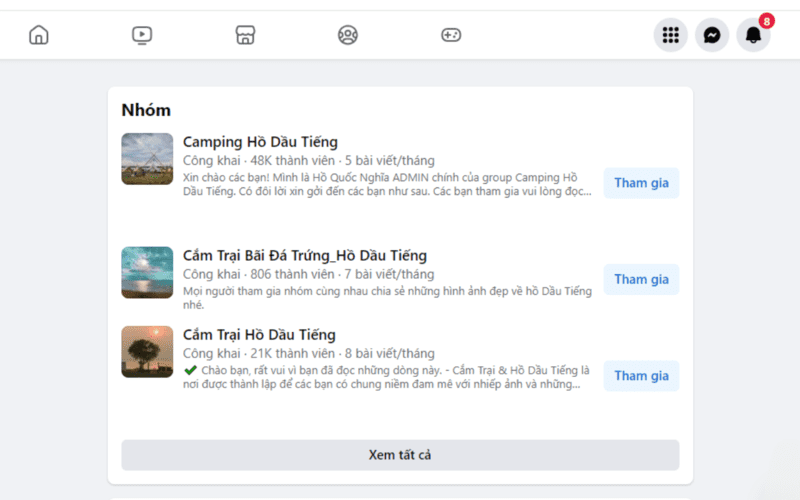 Bạn có thể xem xét tình hình thực tế của bãi đá trứng bằng cách hỏi thăm trên các hội nhóm Facebook