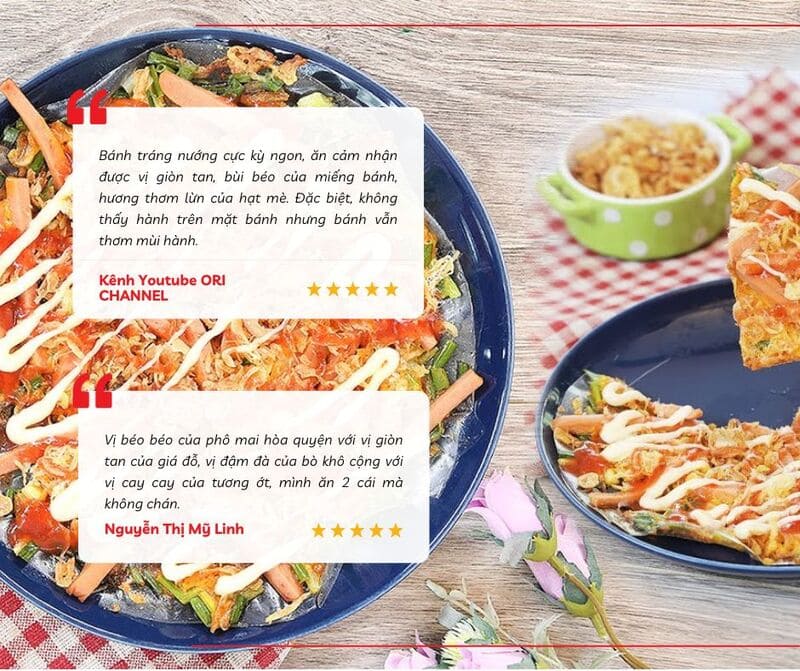 Đánh giá của du khách về món bánh tráng nướng Tây Ninh