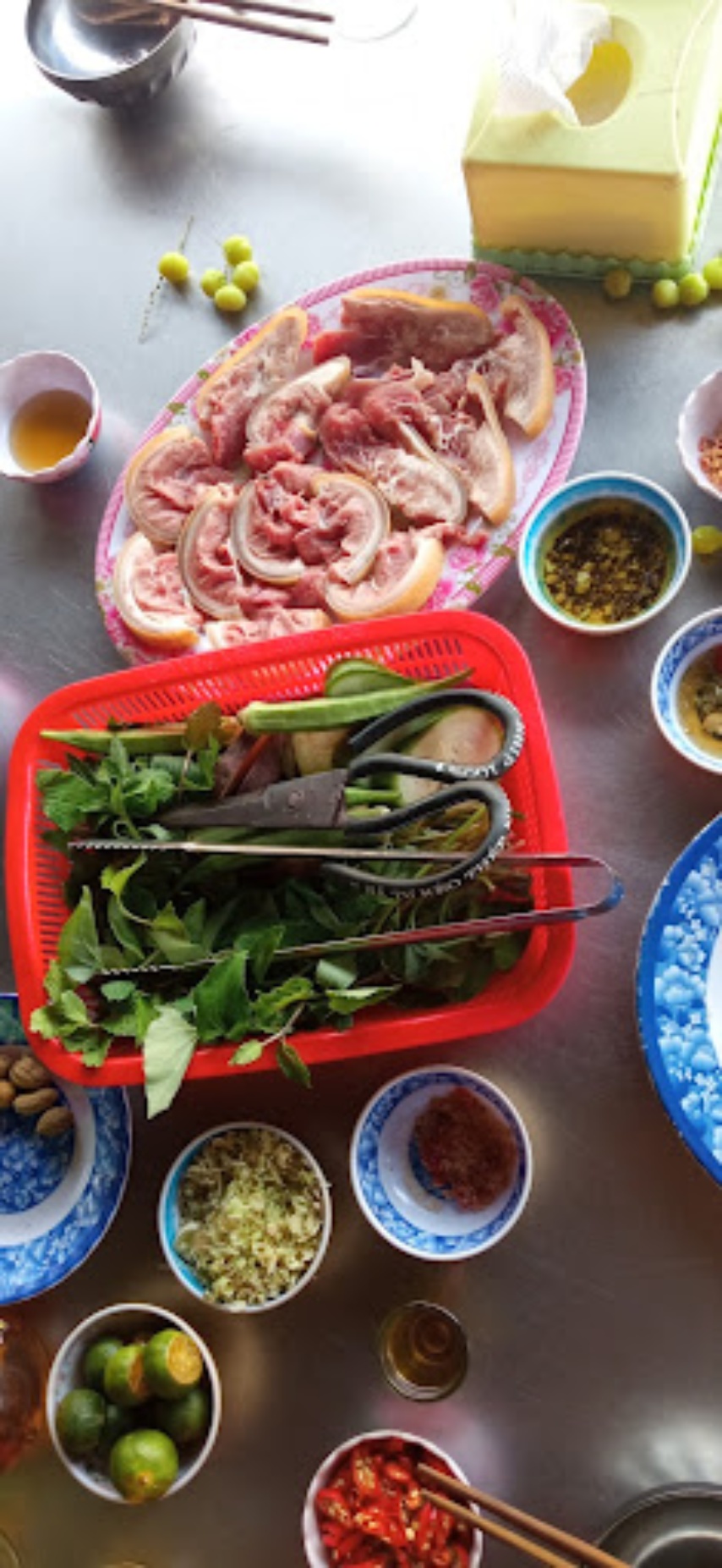 Thịt bò tại quán vô cùng tươi ngon 
