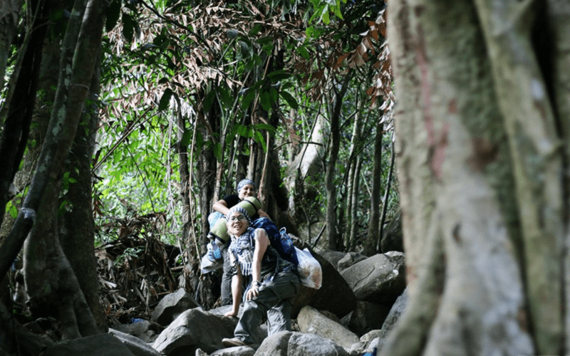 Núi Bà Đen sở hữu nhiều cung đường mà các trekker, phượt thủ khao khát chinh phục