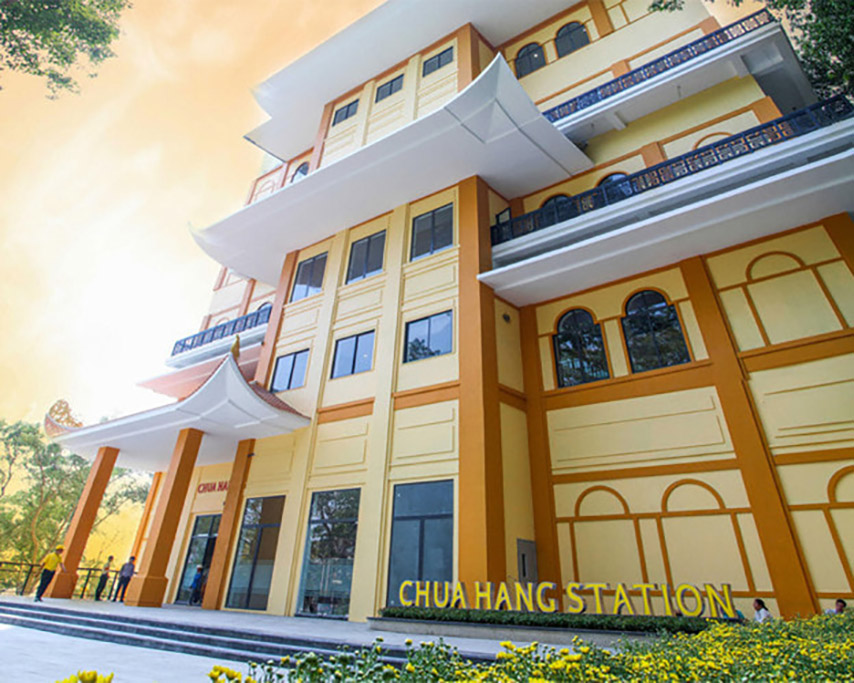 Thiết kế độc bản của nhà ga Chùa Hang 