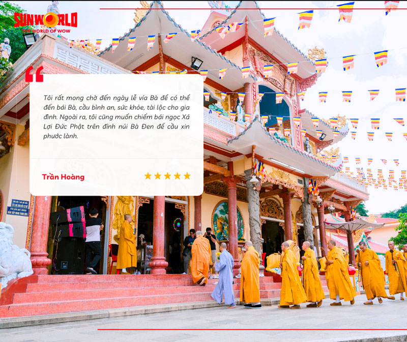cảm nhận của du khách về lễ vía Bà