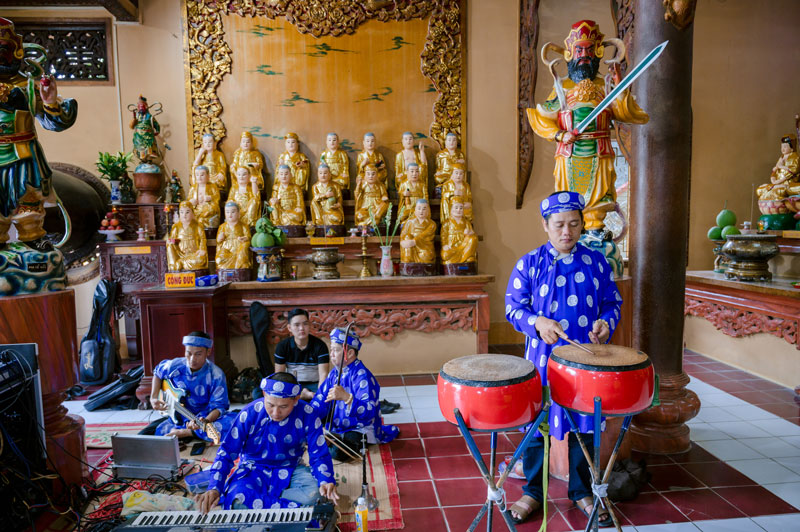Dàn nhạc lễ vía Bà núi Bà Đen