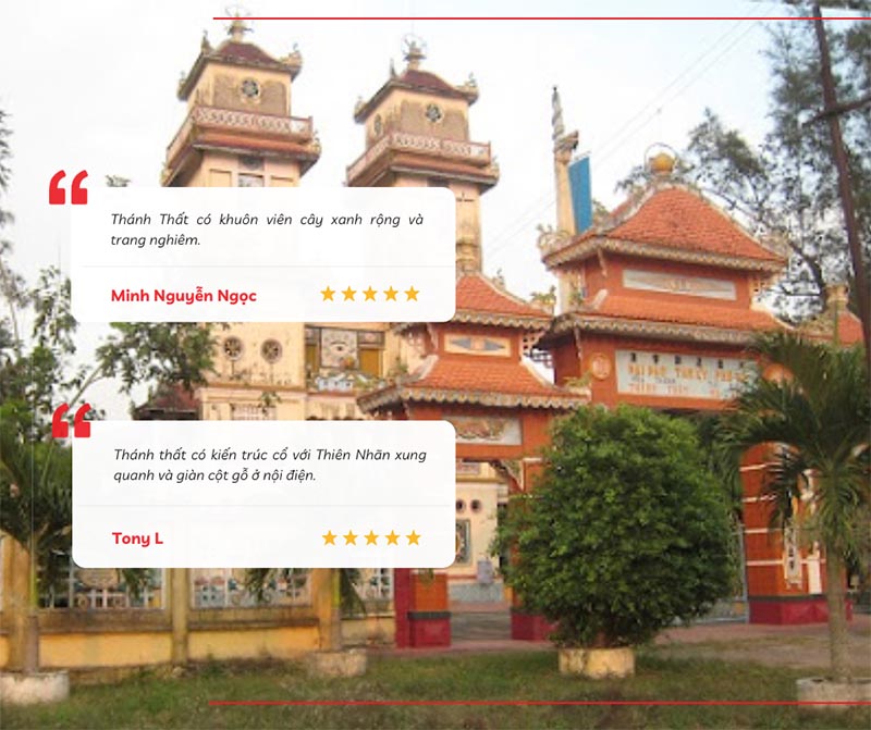 Chia sẻ của du khách về Thánh thất Gò Dầu