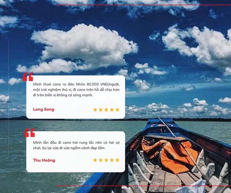 Cảm nhận của du khách khi đi cano trên hồ Dầu Tiếng