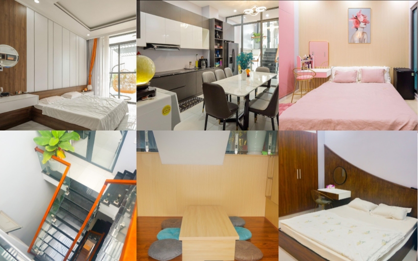 Nội thất trong phòng khách sạn Lâm Phong