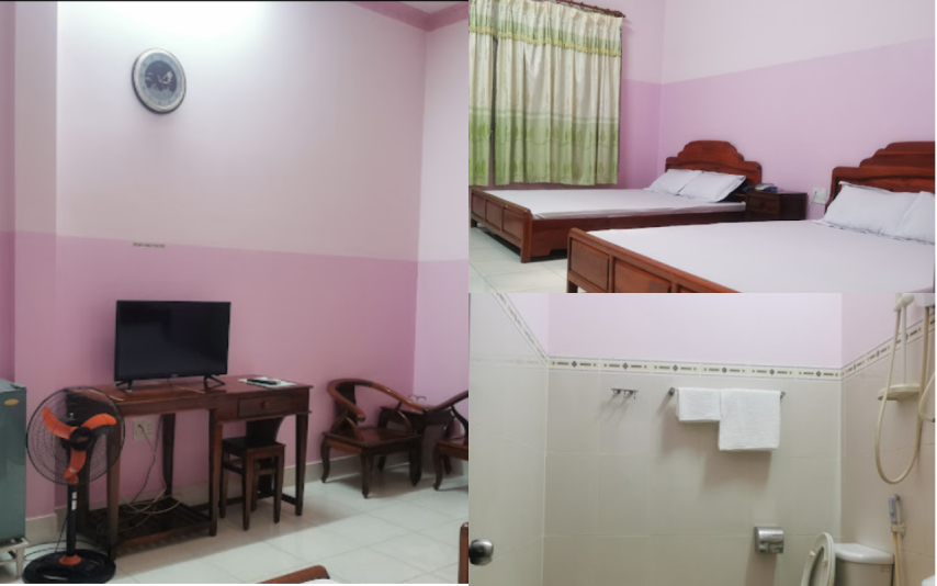 Nội thất trong phòng khách sạn Thảo Nghi