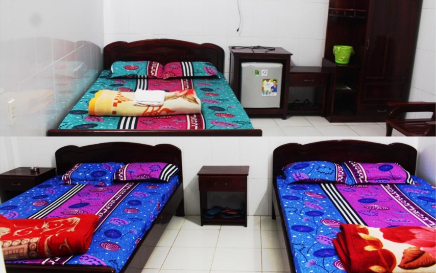 Đồ đạc trong phòng khách sạn Song Duy - Một trong những khách sạn gần Toà thánh Tây Ninh