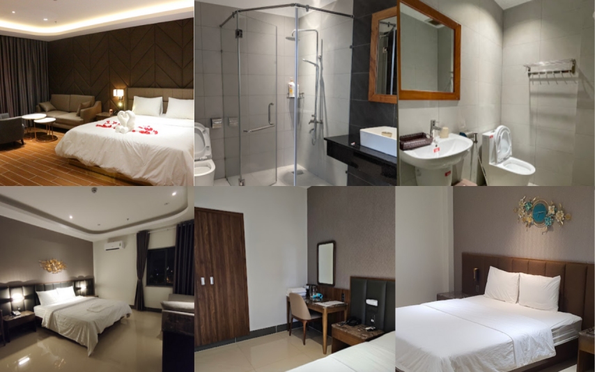 Nội thất bên trong phòng khách sạn An Đông