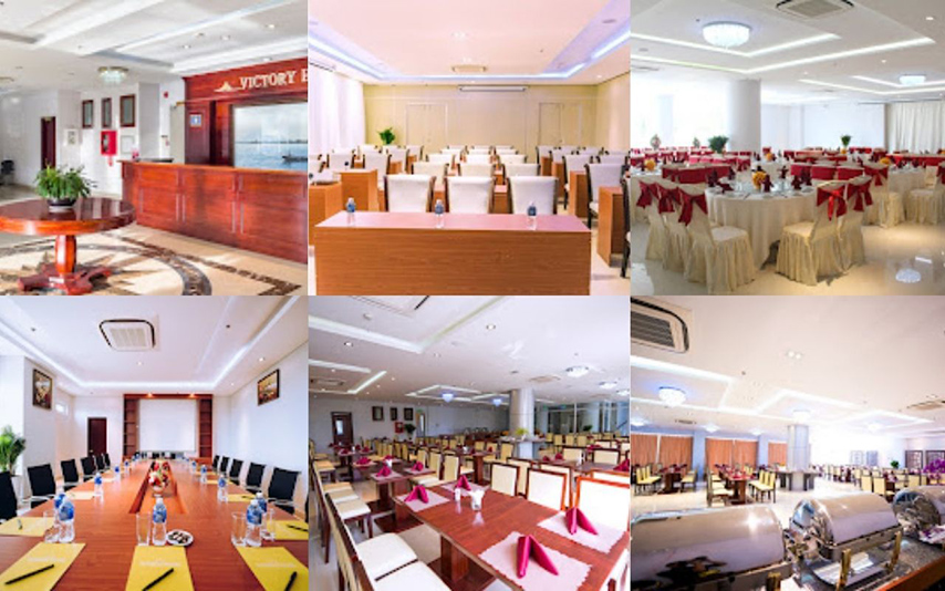 Cận cảnh thiết kế sảnh khách sạn và các phòng tiện ích khác 