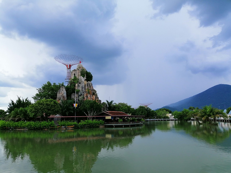 Đảo Long Ẩn đem đến không gian thưởng thức cà phê, điểm tâm sáng lý tưởng