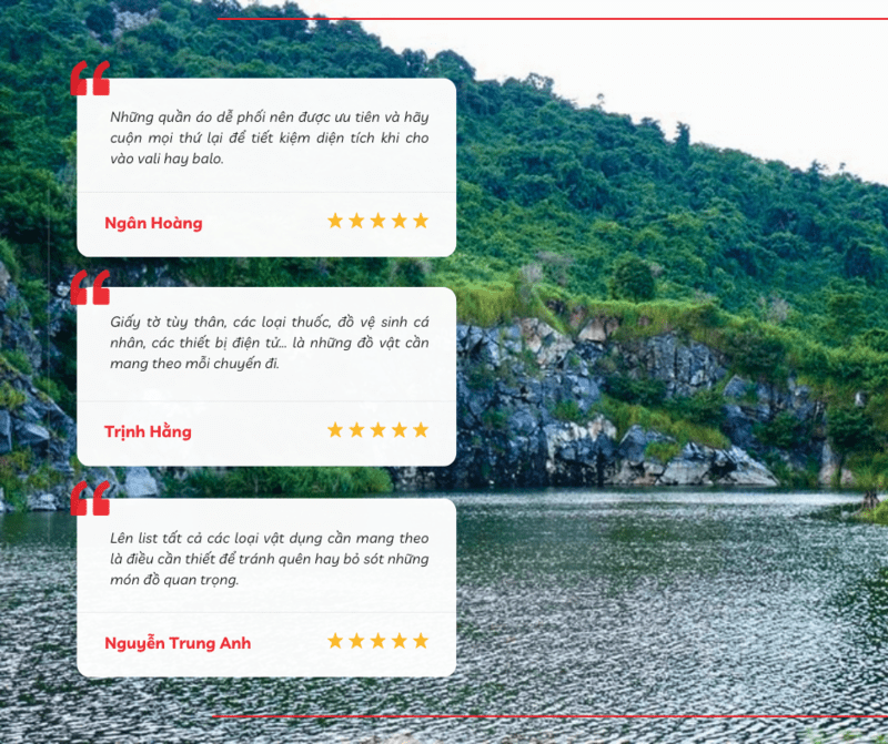 Mang đủ hành lý - tư trang - giấy tờ là khẩu chuẩn bị trọng yếu của chuyến du lịch