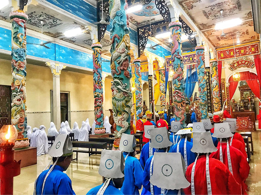 Khung cảnh lễ vía Đức Phật Thích Ca 