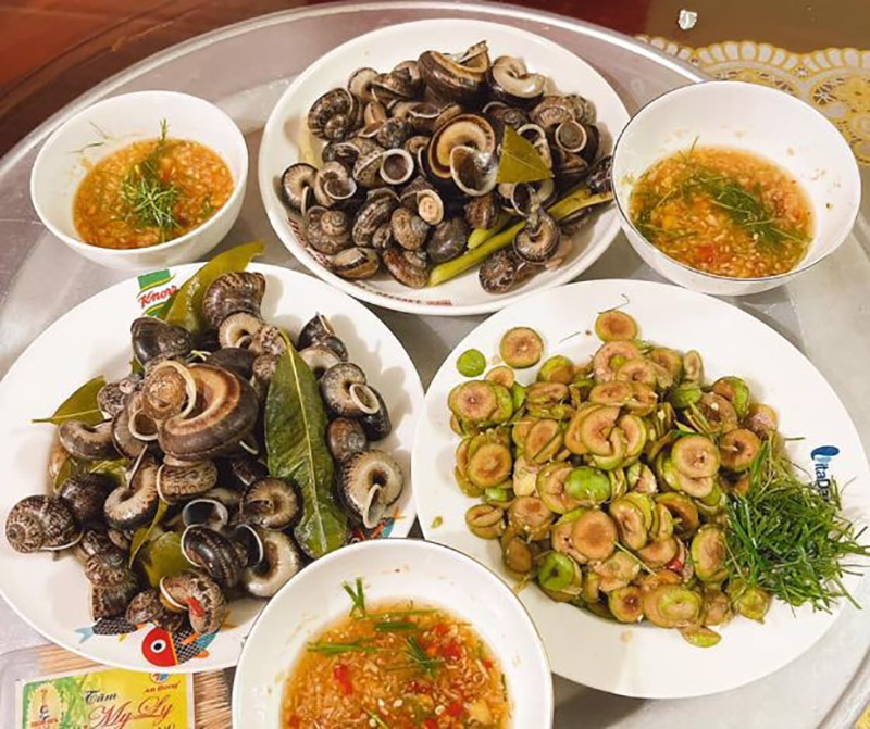 Các món ăn tại quán không chỉ thơm ngon mà còn được trình bày bắt mắt 