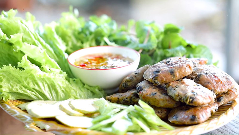 Món chả ốc có hương bị thơm ngon khó cưỡng