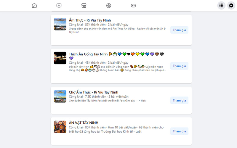 Bạn nên chủ động tra cứu thông tin trên các hội nhóm Facebook 