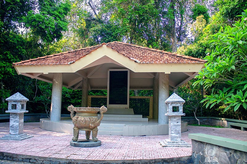 Một di tích lịch sử trong khu vực suối Chò