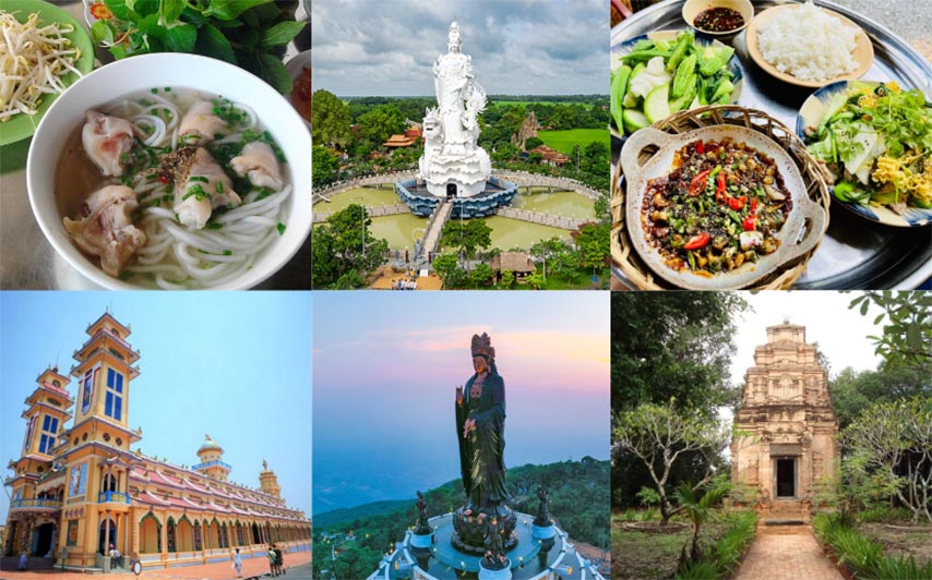 Một số điểm đến trong lịch trình 2 ngày 1 đêm cho tín đồ sùng đạo 