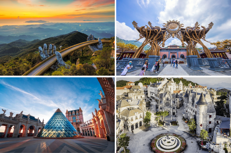 Du khách sẽ dành trọn một ngày tham quan và vui chơi thả ga tại Sun World Ba Na Hills