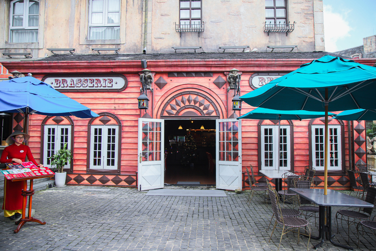 Brasserie – Nhà hàng đồ Âu tại Bà Nà mang phong vị Ý giữa lòng làng Pháp