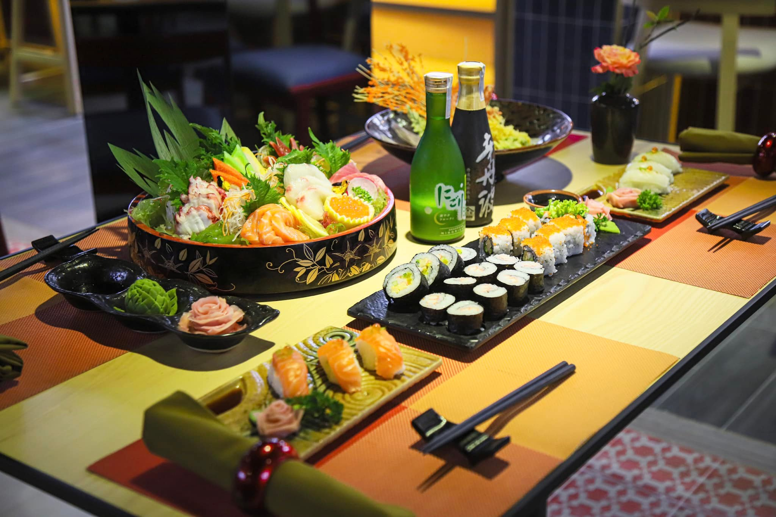 Thưởng thức ẩm thực Nhật Bản tinh tế