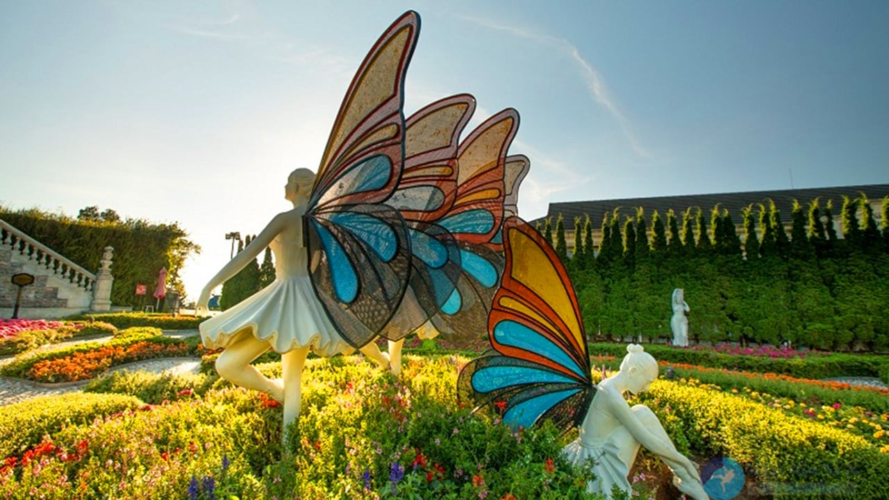 Le Jardin D’Amour – nơi mỗi khu vườn là một câu chuyện sắc màu