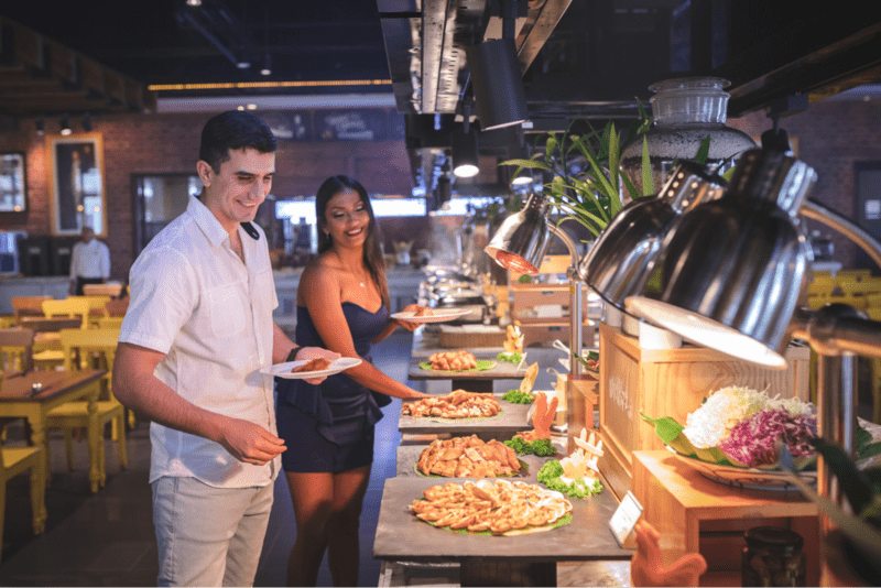 Trải nghiệm buffet chất lượng cao trong không gian sang trọng