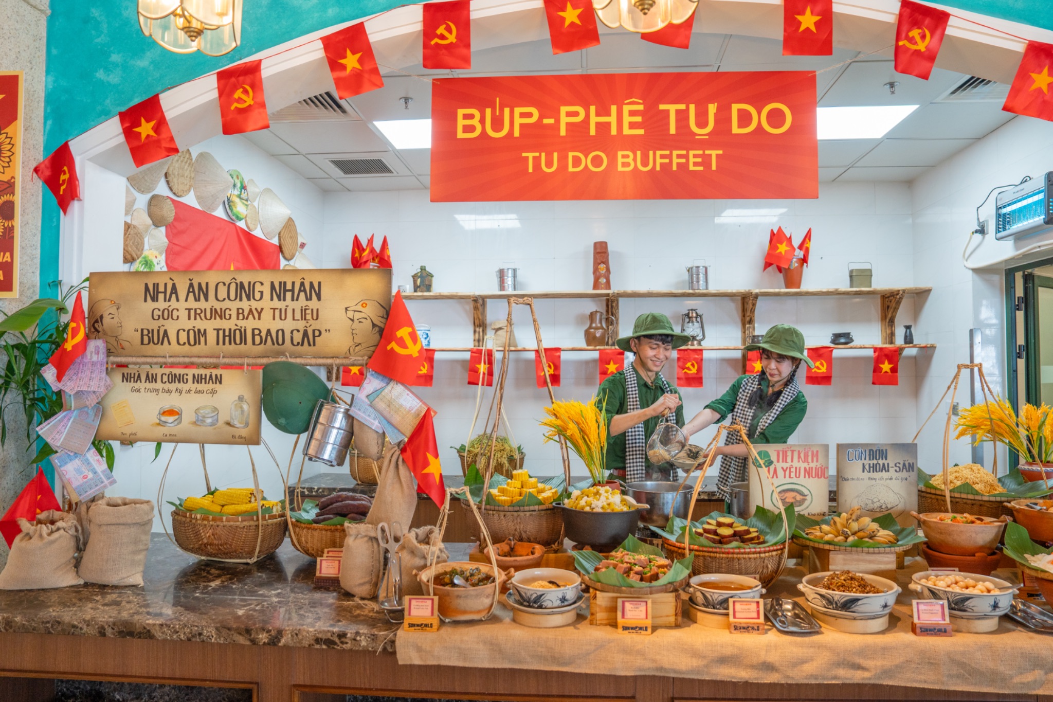 Đa dạng lựa chọn ẩm thực độc đáo tại Sun World Ba Na Hills.