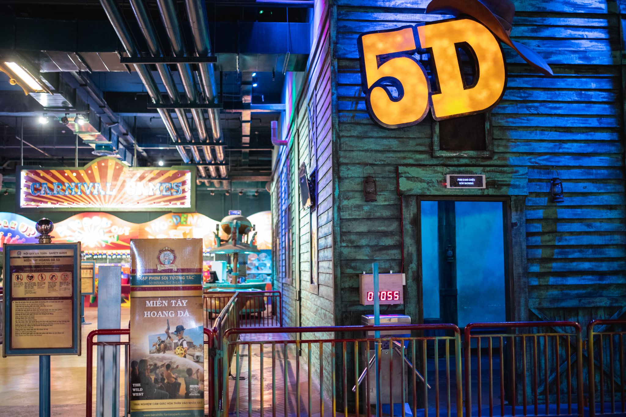 Các rạp phim 3D-4D-5D cực cuốn trong khuôn viên Fantasy Park