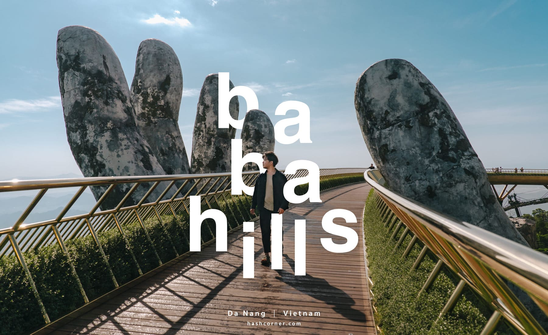Travel blogger Thái Lan HashCorner ghi lại những khoảnh khắc khám phá Làng Pháp tại Bà Nà Hills và nhận xét nơi đây mang đến cảm giác như đang ở châu Âu. (Nguồn: HashCorner)
