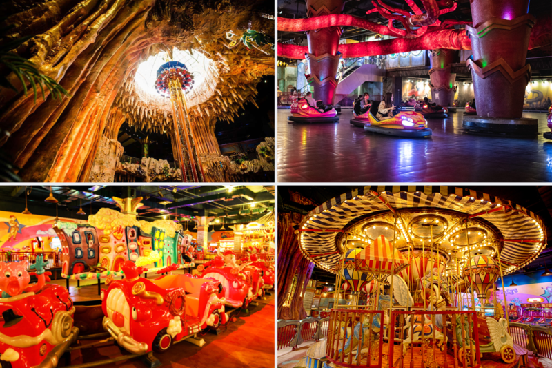 Du khách có thể tham gia nhiều trò chơi hấp dẫn tại Fantasy Park