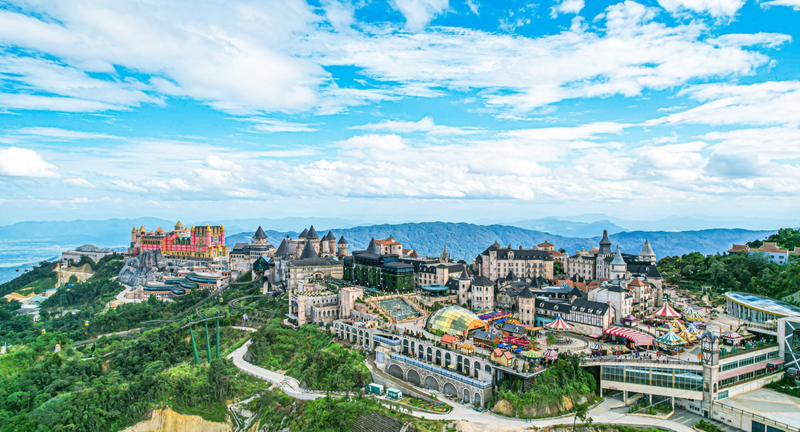 Toàn cảnh các công trình tại Ba Na Hills