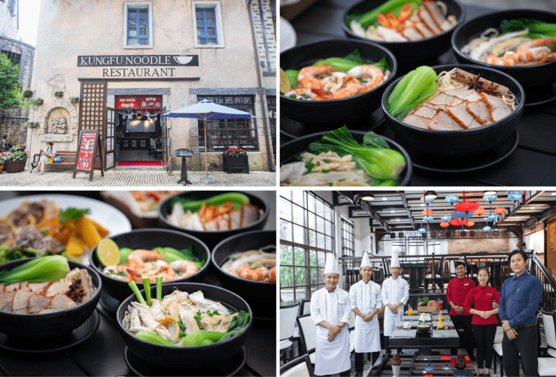 Nhà hàng Mỳ Kungfu chuyên phục vụ các món Trung Hoa