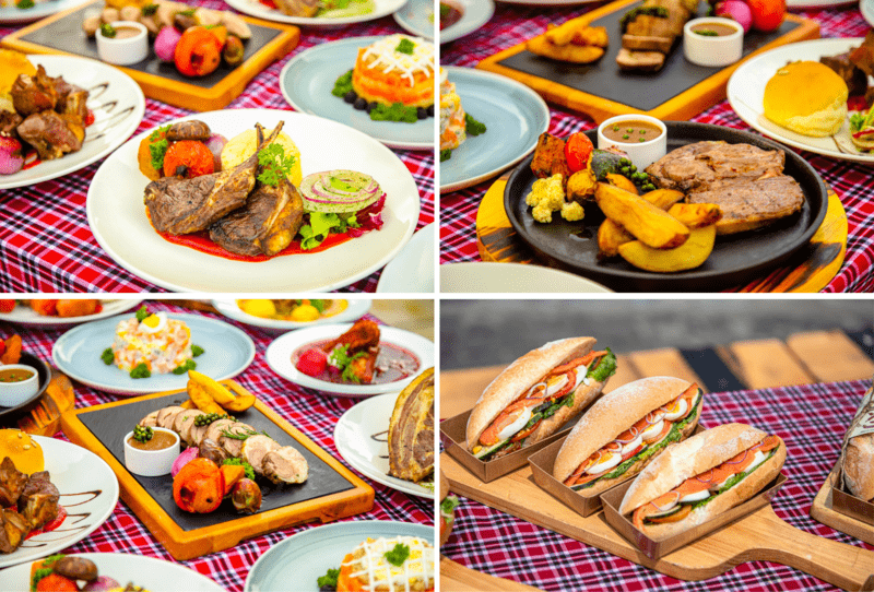 Nhà hàng Vườn Cừu nổi tiếng với các món ăn đặc sản của Nga