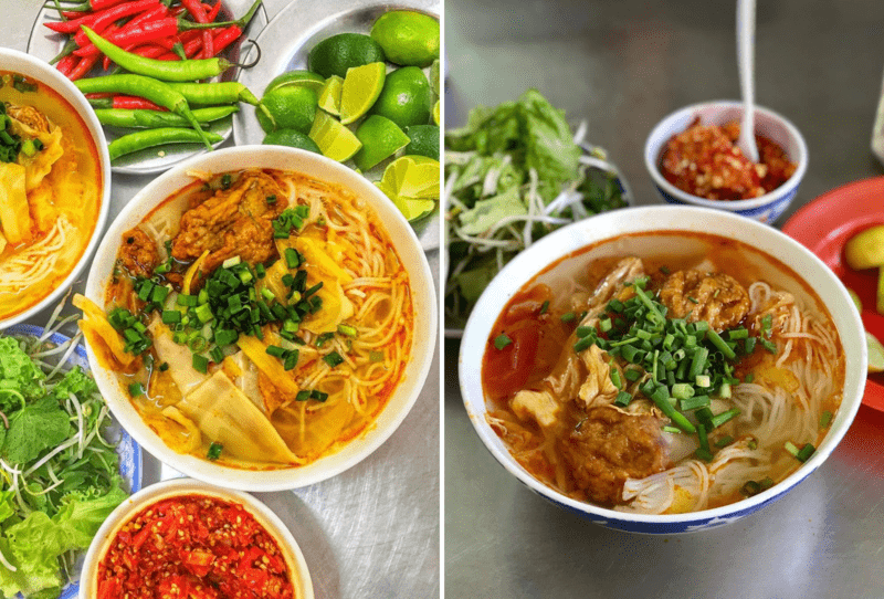 105 Bun Cha Ca Da Nang Co Nuoc Dung Ham Tu Xuong