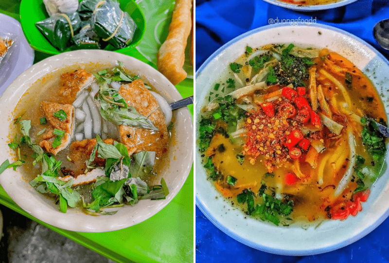 113 Banh Canh Ruong Moc Mac Topping Don Gian