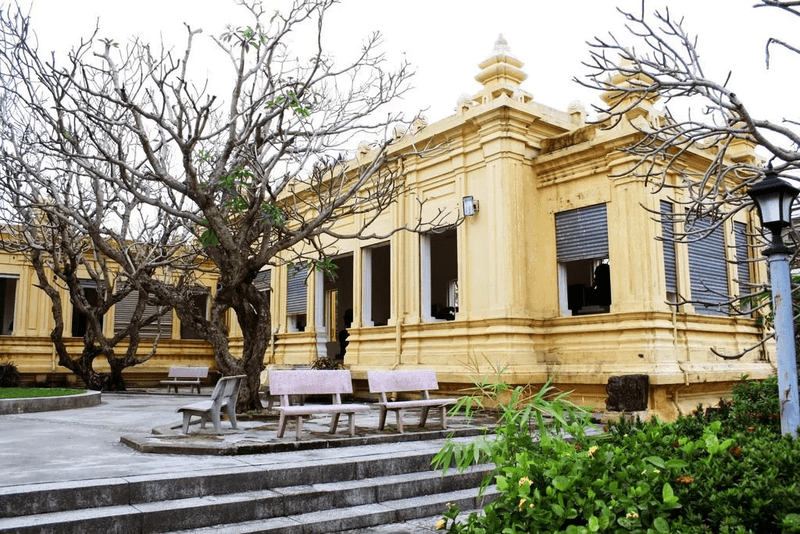 19 Bao Tang Dieu Khac Cham Co Kien Truc Hoa Tron Giua Nen Van Hoa Cham Pa Va Phap