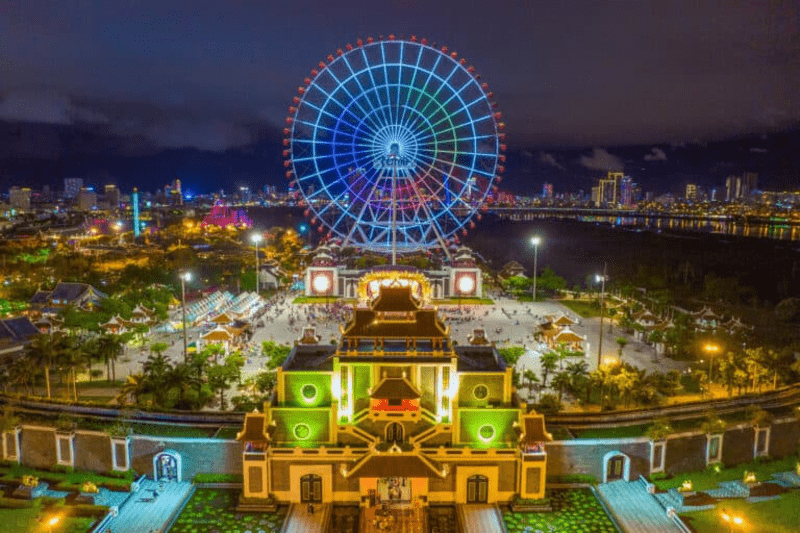 4 Cong Vien Chau A Noi Bat Voi Vong Quay Sun Wheel