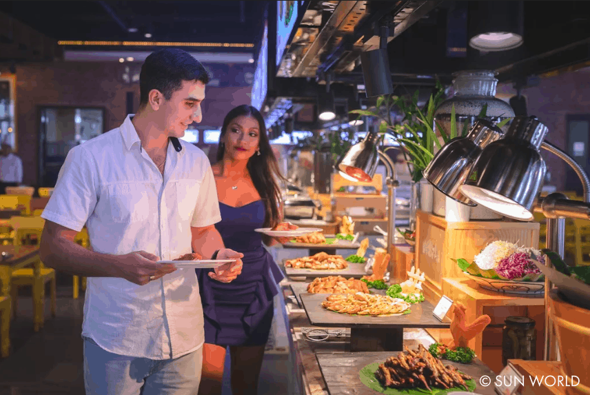 ăn gì khi lên bà nà