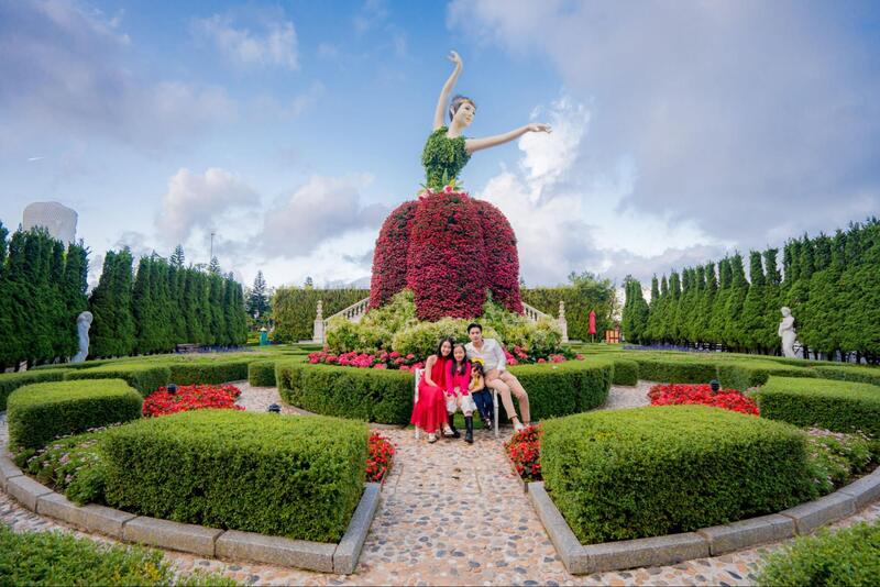 Checkin Tại Vườn Hoa Le Jardin D’amour