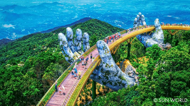 Cầu Vàng Sun World Ba Na Hills