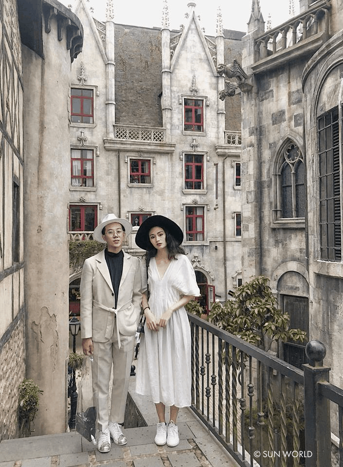 Hoá thân thành công chúa, hoàng tử tại Làng Pháp - Ba Na Hills