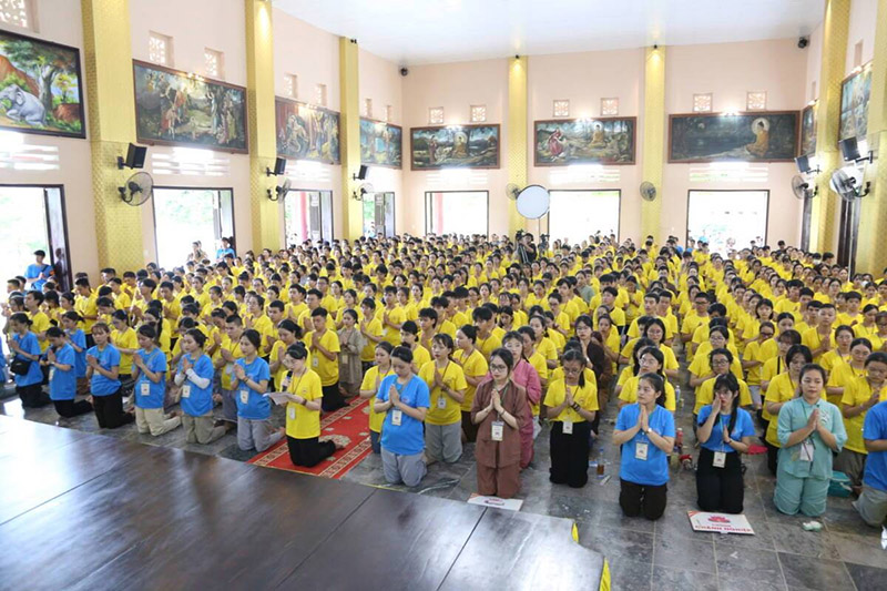 Khoá tu "Hương sen mùa hạ" tại chùa