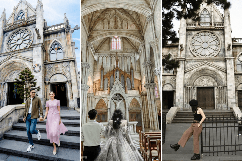 Một số cách tạo dáng cực chất tại thánh đường St Denis
