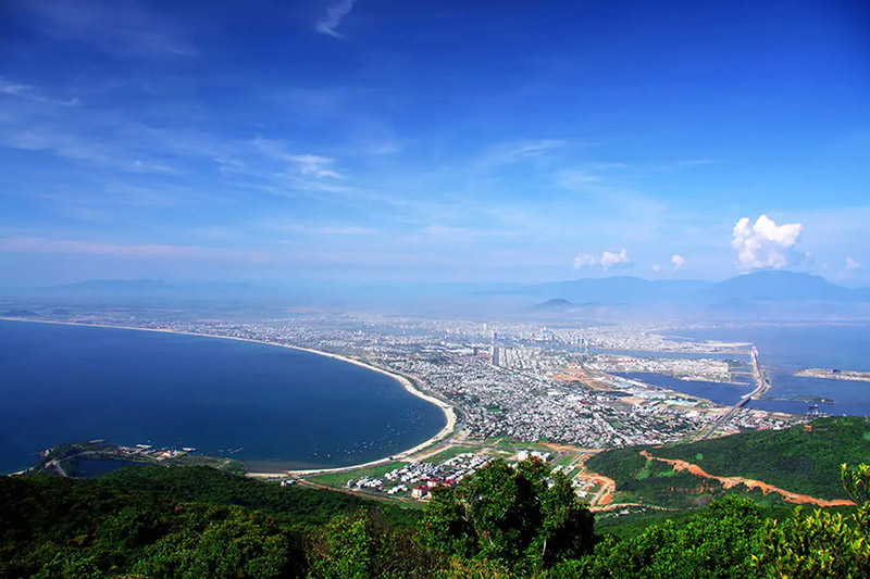Toàn cảnh Đà Nẵng từ đỉnh bàn cờ