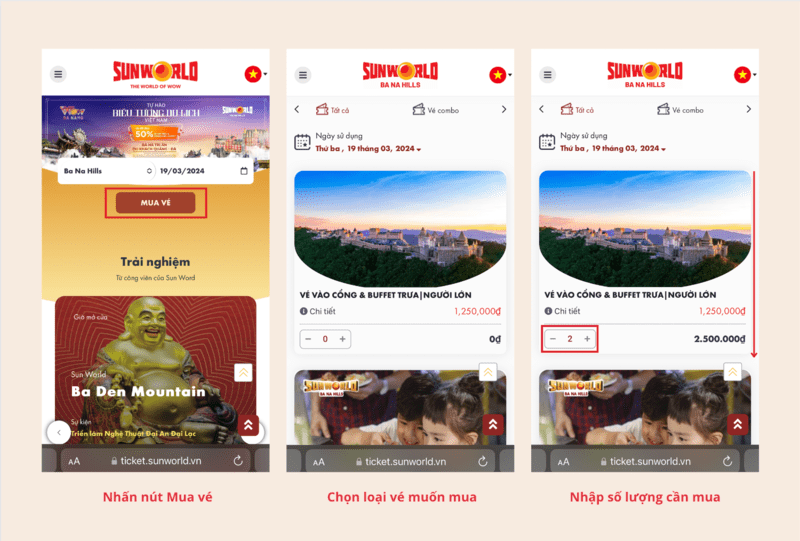 29 Giao Dien Truy Cap Mua Ve Sun World Ba Na Hills