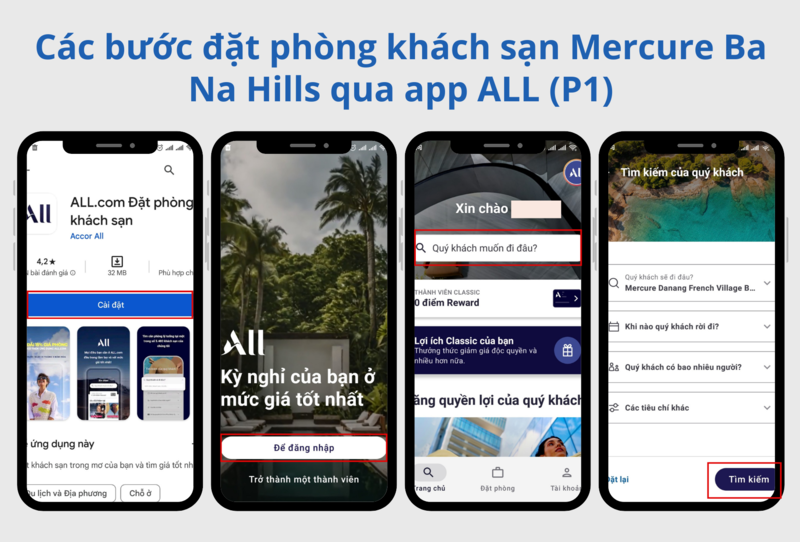 Đặt Phòng Qua App P1