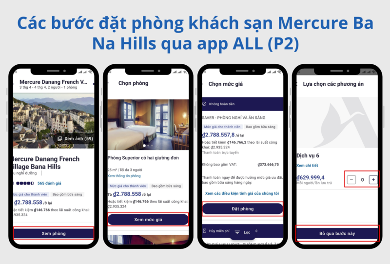 Đặt Phòng Qua App P2